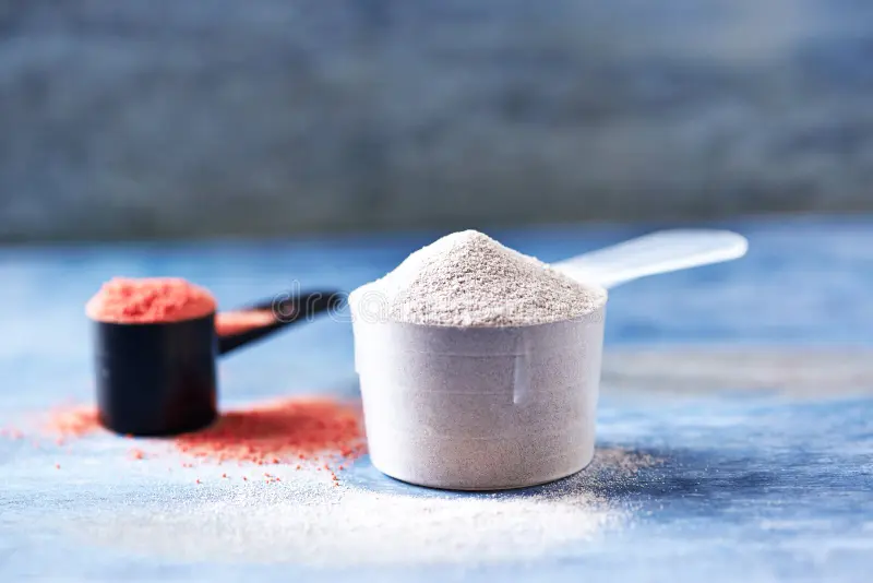 Creatine and protein powder supplements for muscle growth
